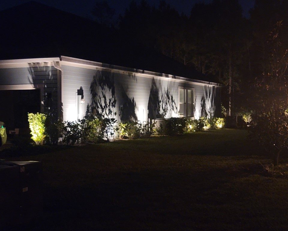Focus side of house