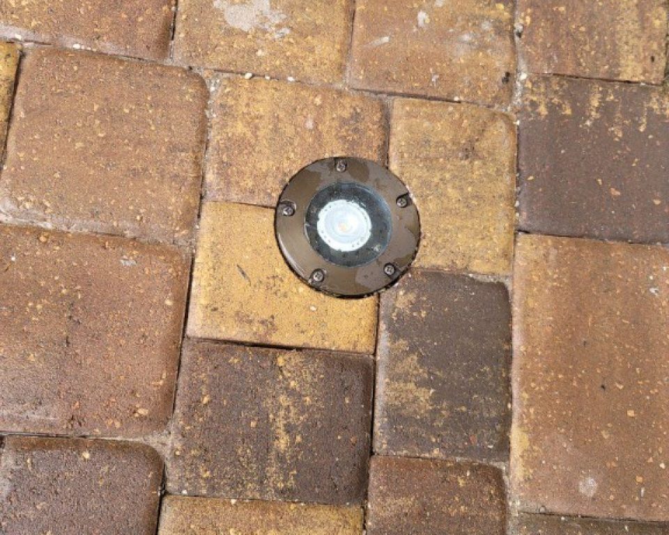 Recessed Pavers