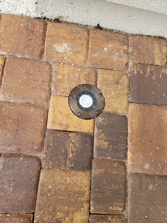 Recessed Pavers