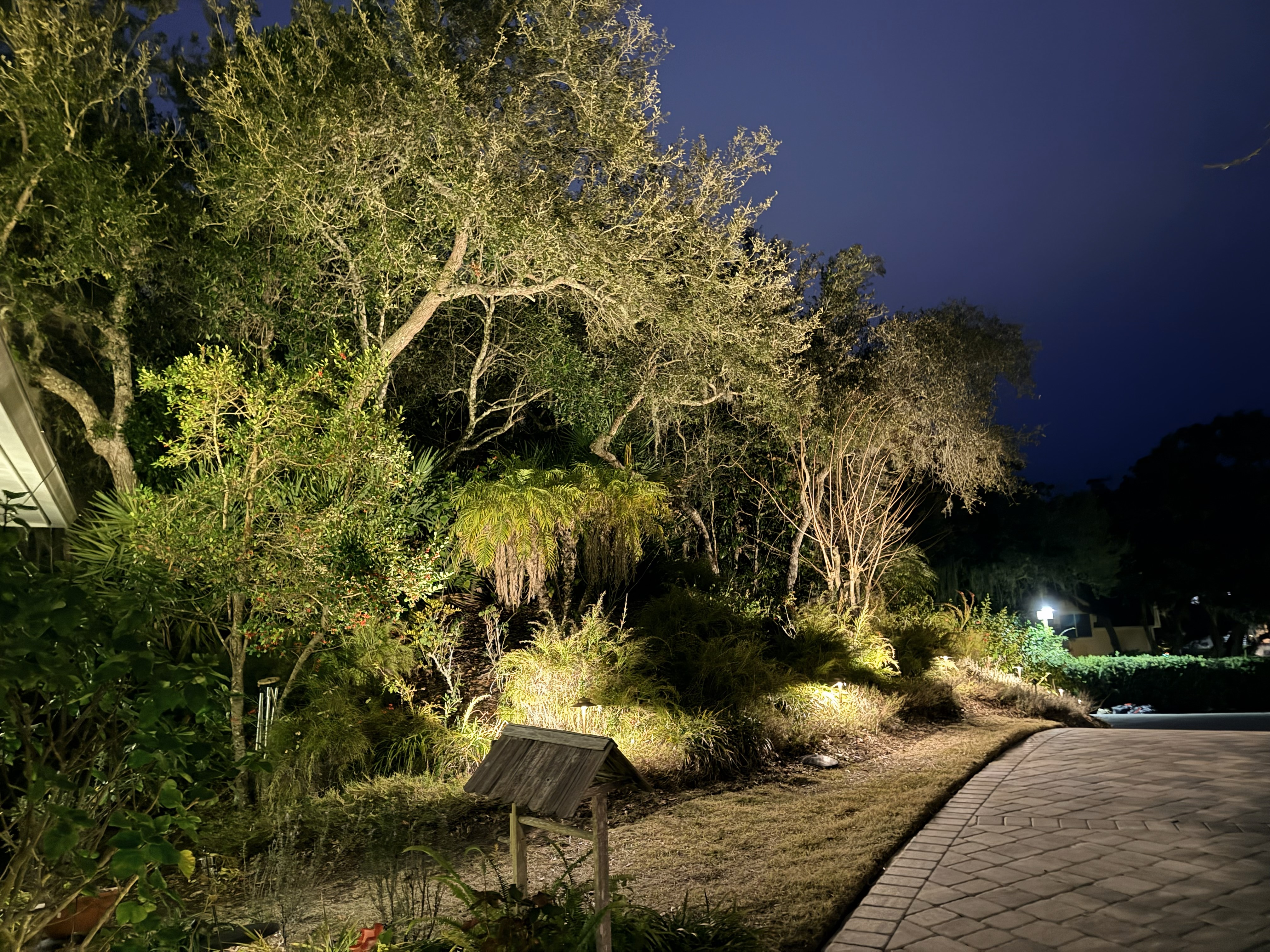 Driveway Ambient Lighting