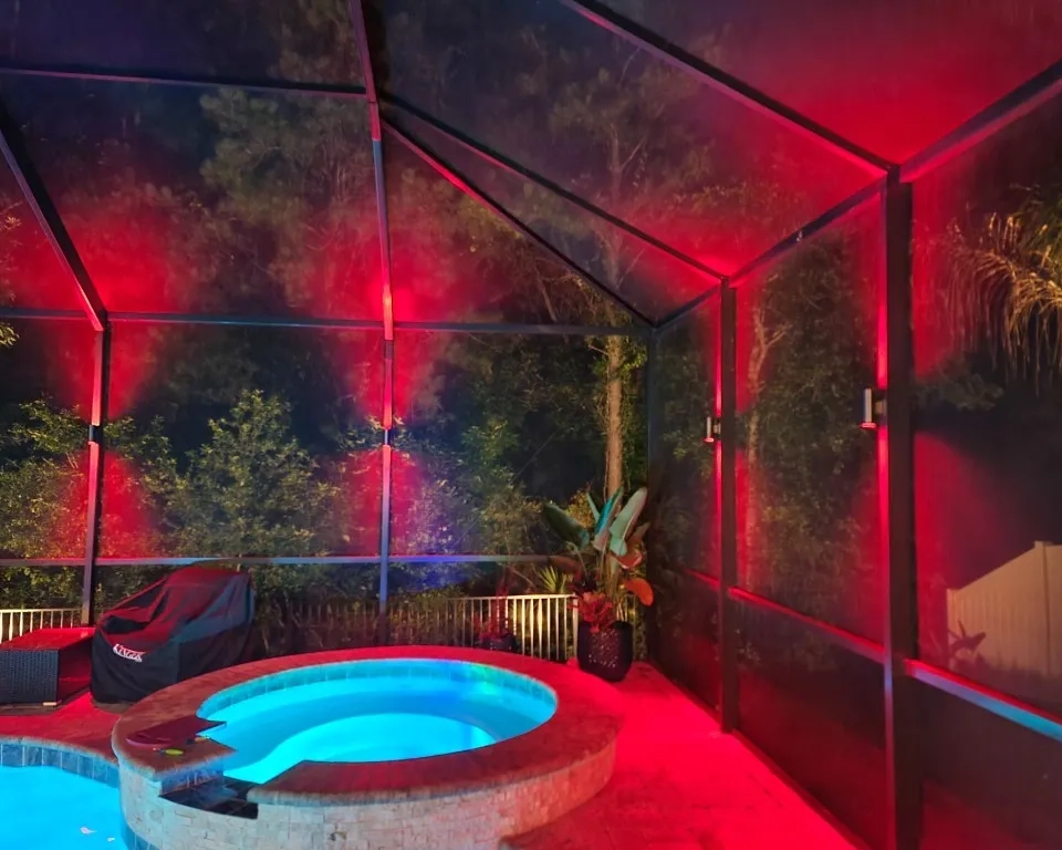 RGBCW Color Up-Down Pool Sconce Lighting with LateralPros